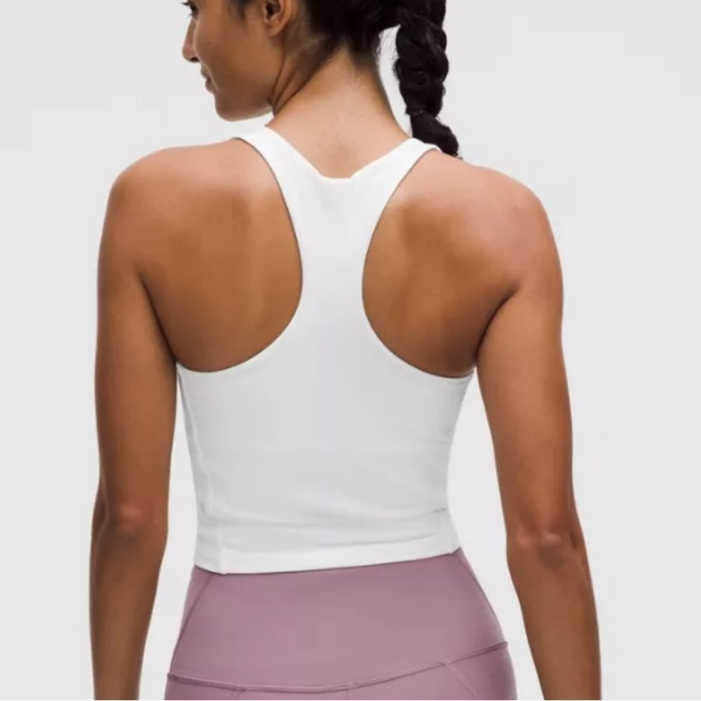 Lululemon Athletica White Tank Top